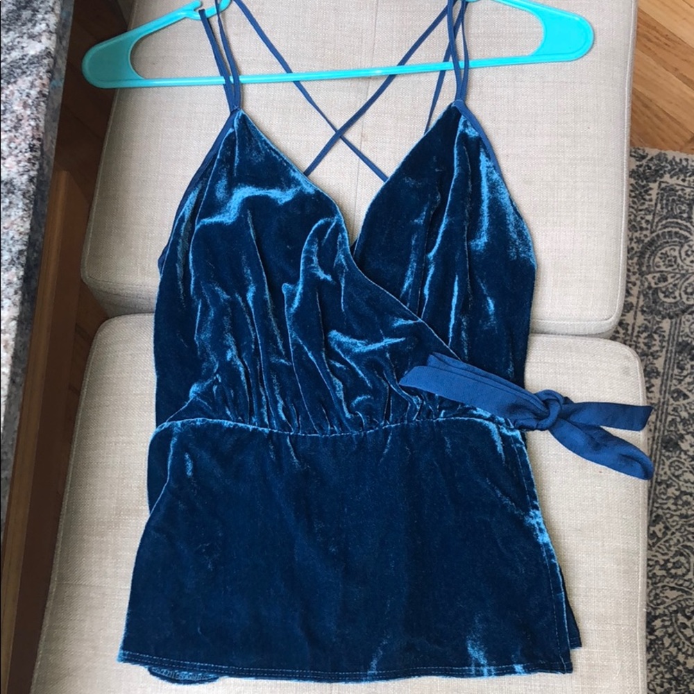 Express peplum style top